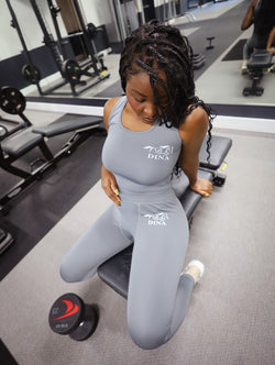 Dina Sports/Loungewear Leggings in Grey